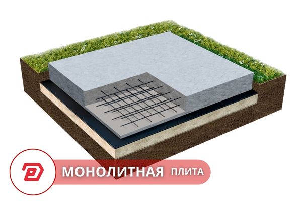 Фундамент монолитная плита недорого Москва под ключ. Проектирование и строительство монолитного фундамента дома в Москве и Московской области