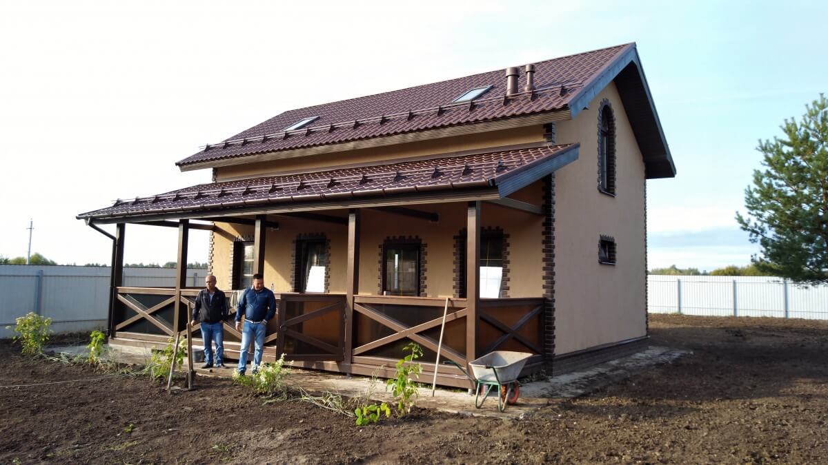 Строительство частного дома в Москве и Московской области. Заказать строительство дома Москва.