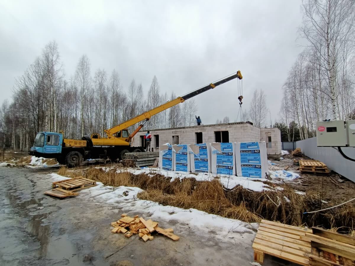 Строительство дома зимой в Москве под ключ. Проектирование и строительство дома зимой по вашему проекту в Московской области